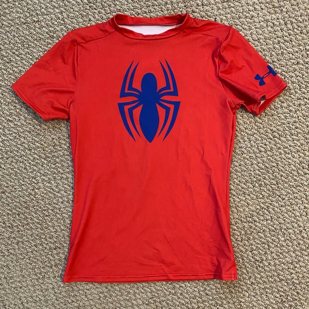 Under Armour Spider-Man Shirt, Youth XL